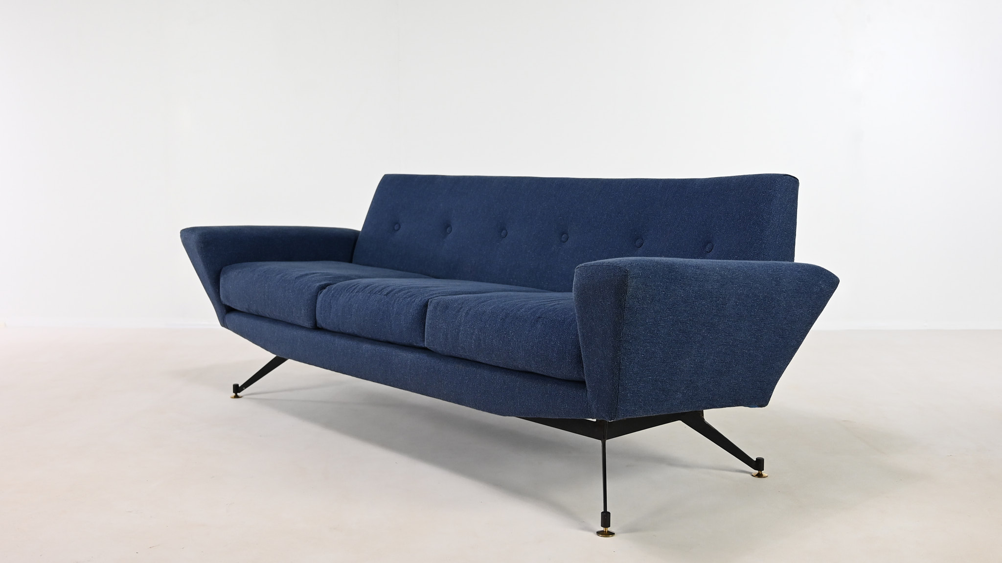 lenzi sofa studio apa tecnico vintage modernist italian modern italie design zanuso radice