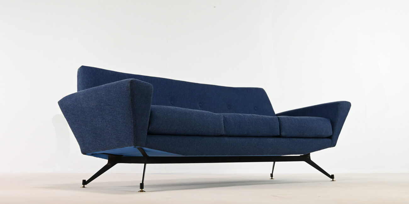 lenzi sofa studio apa tecnico vintage modernist italian modern italie design zanuso radice