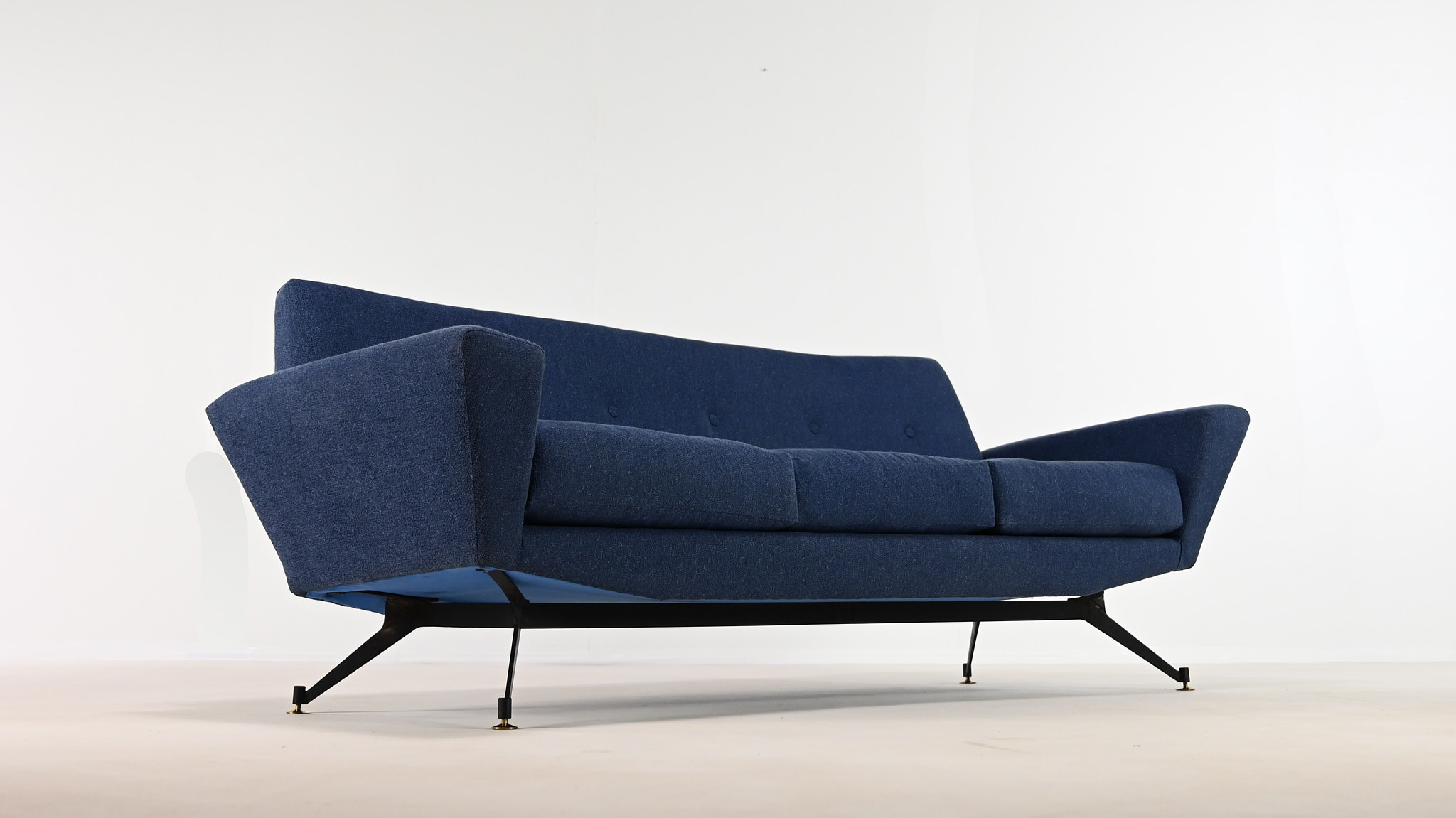 lenzi sofa studio apa tecnico vintage modernist italian modern italie design zanuso radice