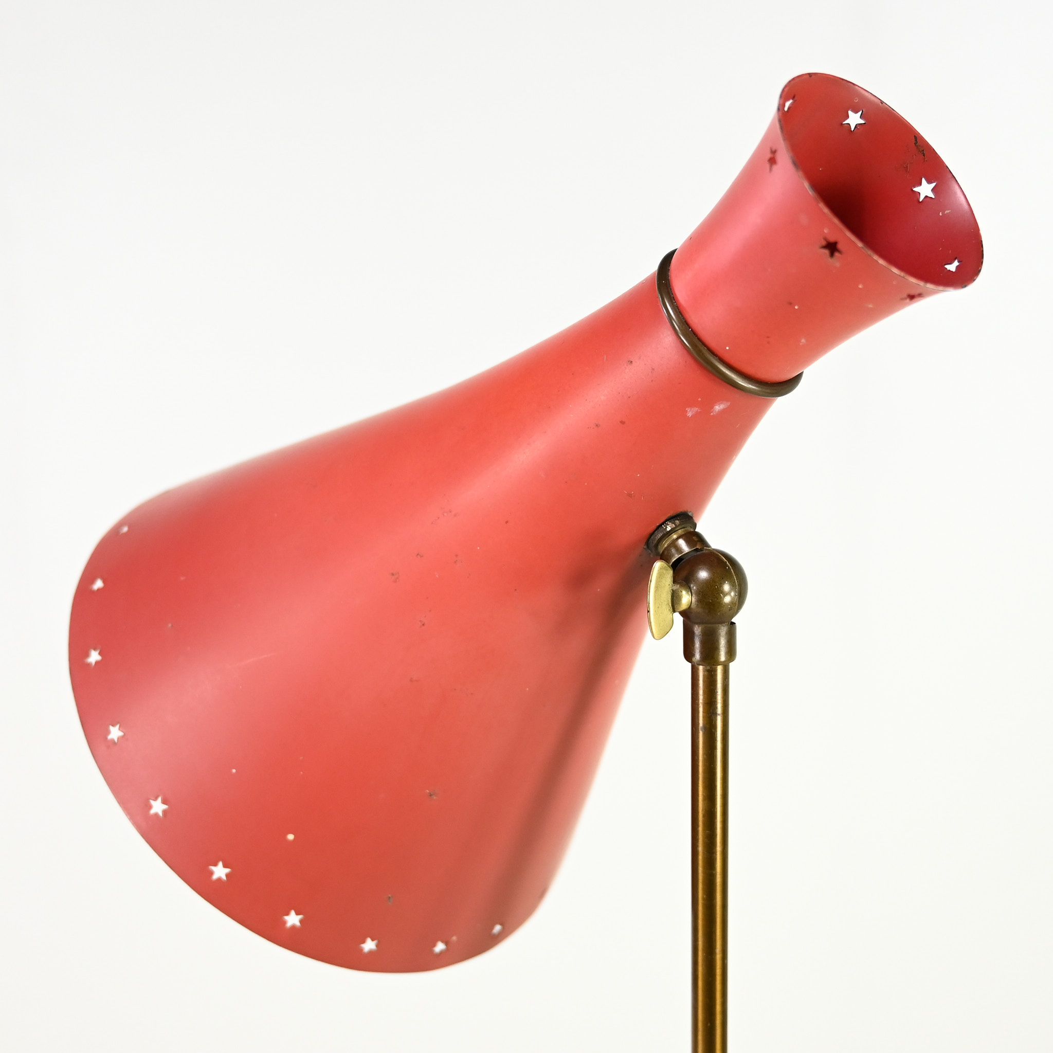 svend aage holm sørensen floor lamp grasshopper giraffe tripod hairpin design danish rené mathieu mid century diabolo