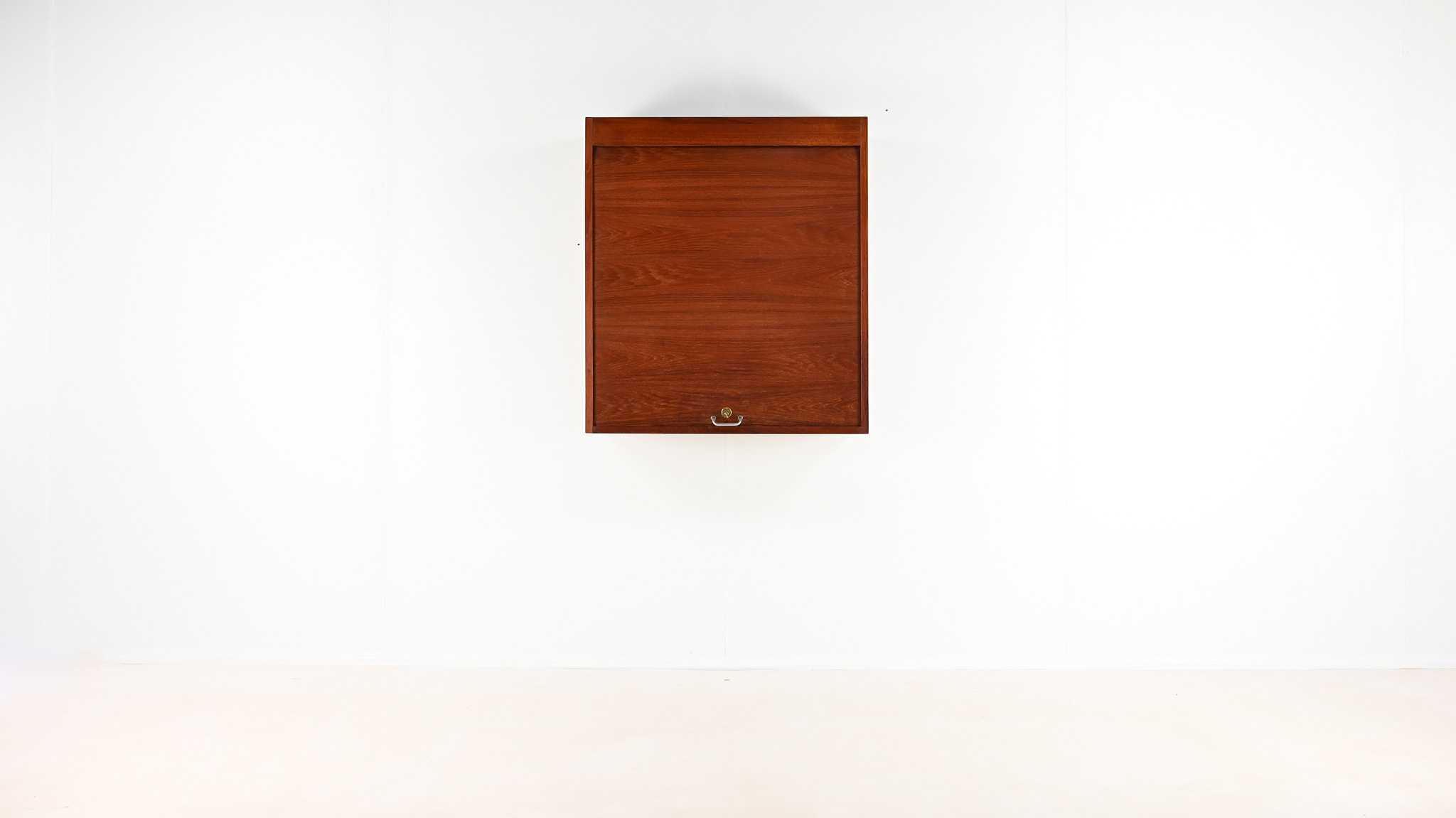danish scandinavian floating cabinet design teak tambour door credenza bar drybar dovetail dovetails