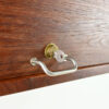 danish scandinavian floating cabinet design teak tambour door credenza bar drybar dovetail dovetails
