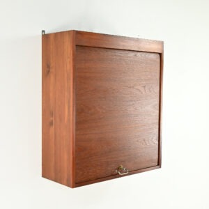 danish scandinavian floating cabinet design teak tambour door credenza bar drybar dovetail dovetails