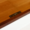 danish scandinavian floating cabinet design teak tambour door credenza bar drybar dovetail dovetails