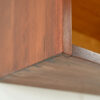 danish scandinavian floating cabinet design teak tambour door credenza bar drybar dovetail dovetails