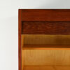 danish scandinavian floating cabinet design teak tambour door credenza bar drybar dovetail dovetails