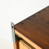 danish scandinavian floating cabinet design teak tambour door credenza bar drybar dovetail dovetails