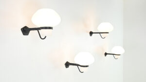 erik gunnar asplund ga9 asea wall lamp light scones frosted opaline glass swedish grace modernism scandinavian design