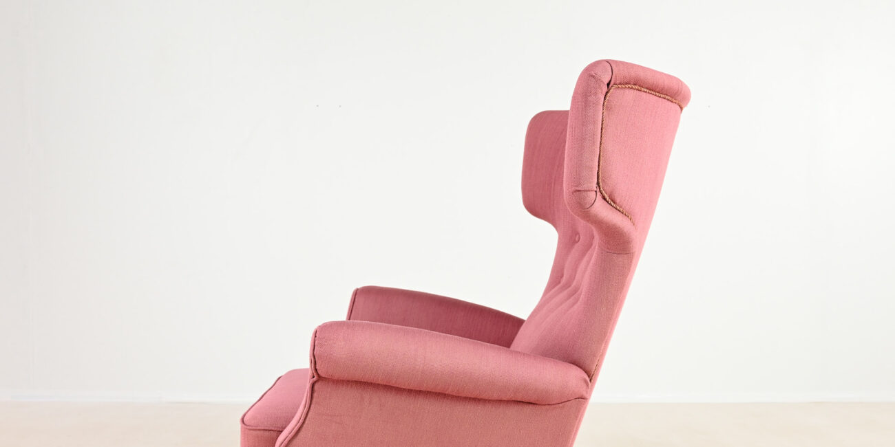 Fritz Hansen hammer armchair fauteuil FH 8023 mid century modern scandinavian danish design vintage wingback oreilles