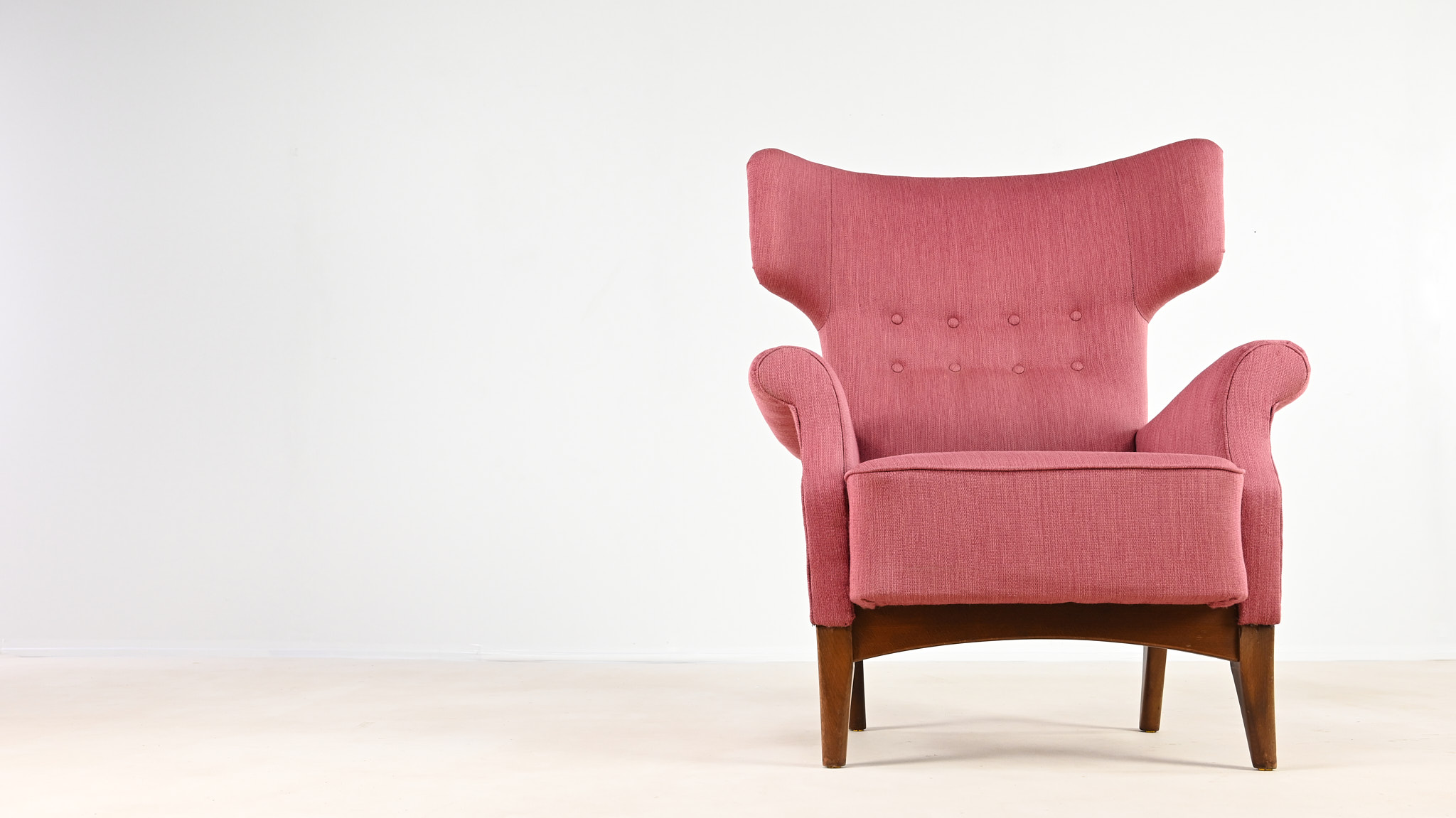 Fritz Hansen hammer armchair fauteuil FH 8023 mid century modern scandinavian danish design vintage wingback oreilles