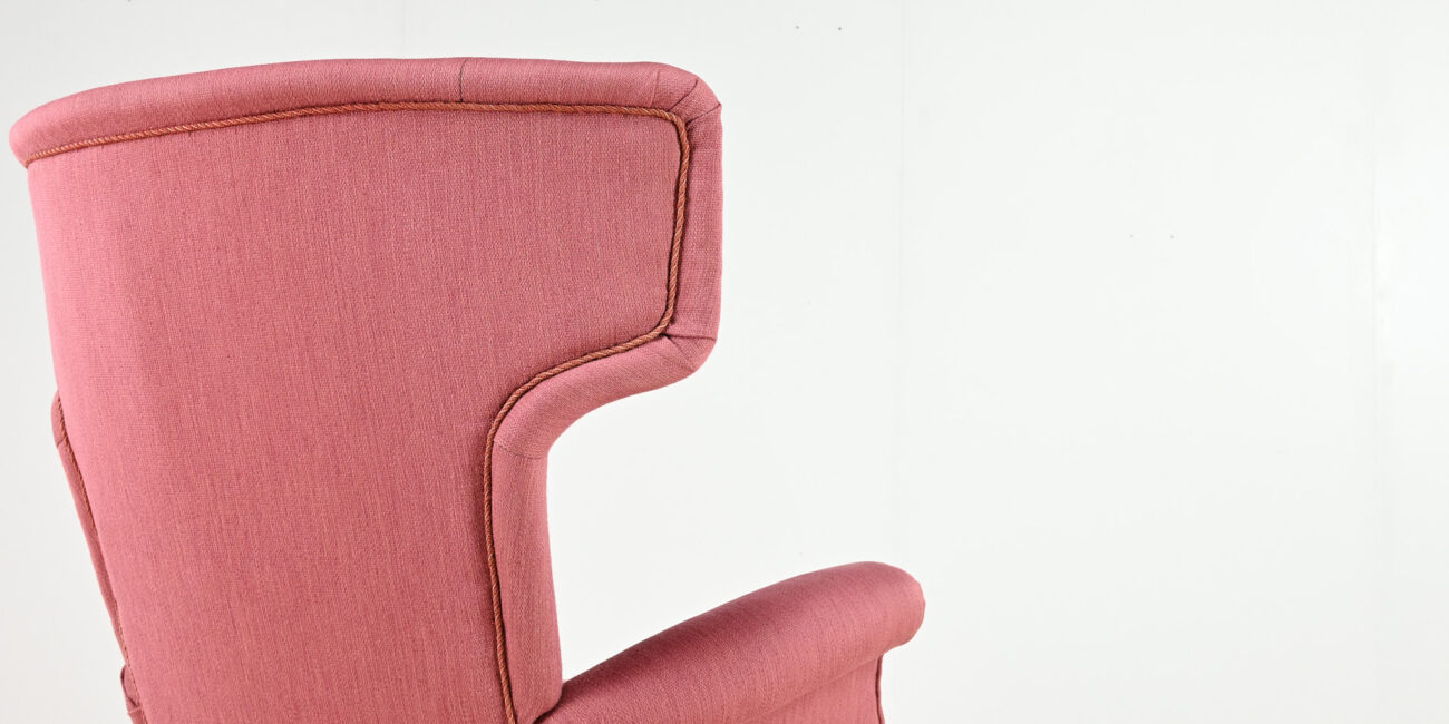 Fritz Hansen hammer armchair fauteuil FH 8023 mid century modern scandinavian danish design vintage wingback oreilles
