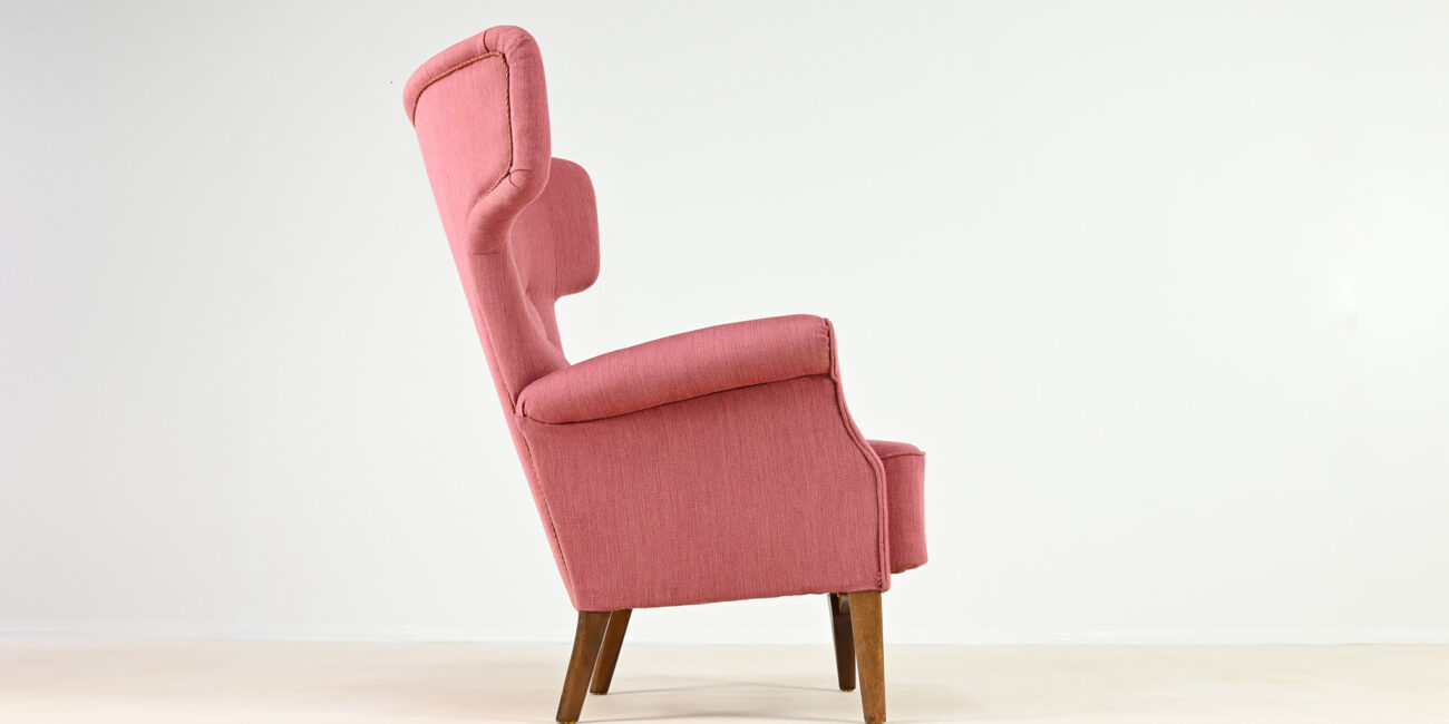 Fritz Hansen hammer armchair fauteuil FH 8023 mid century modern scandinavian danish design vintage wingback oreilles