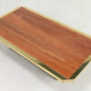 hollywood regency red travertine coffee table georges mathias fedam belgochrom rizzo