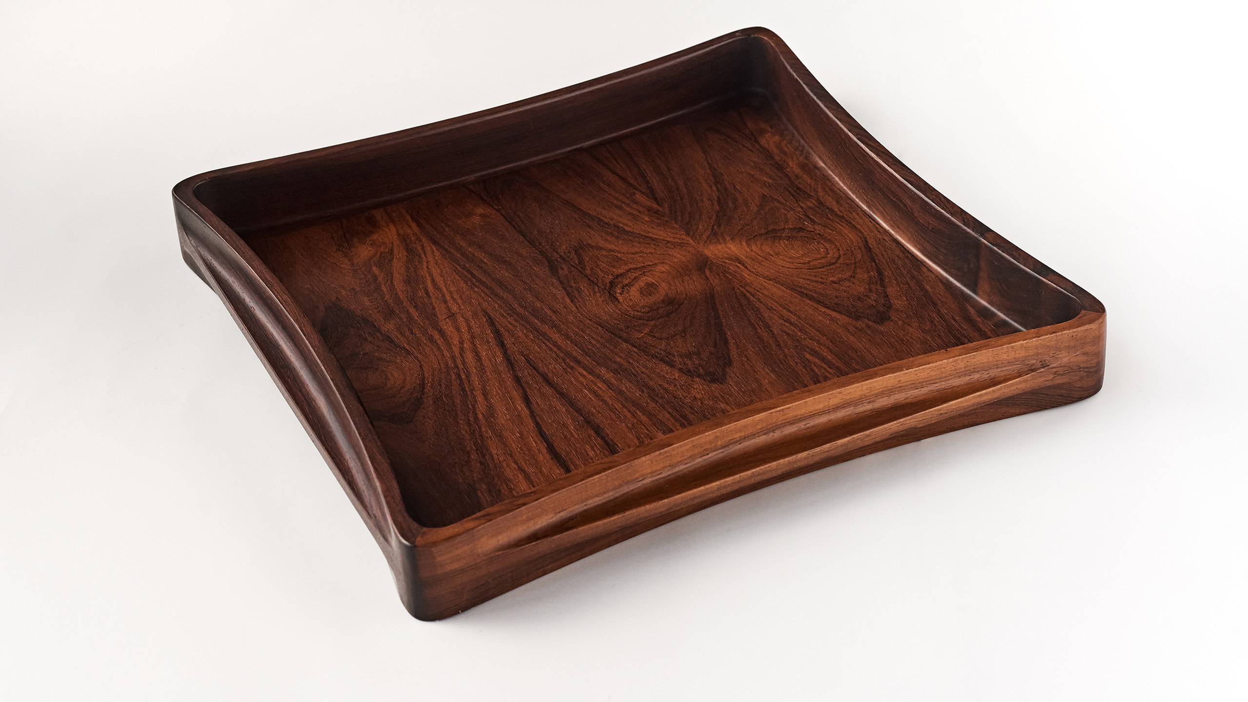 Jens Quistgaard, sculptural tray for Dansk Design