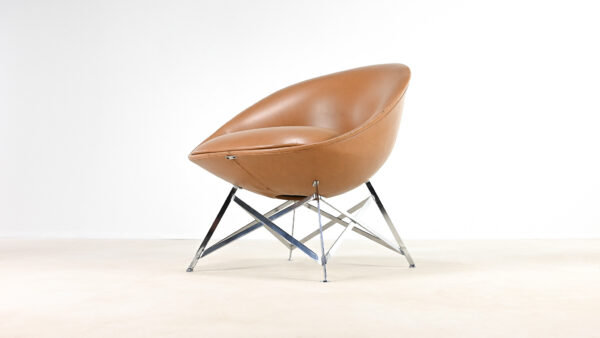 Maurice Calka, rare “Eiffel Tower” K1 chair. France, c. 1966