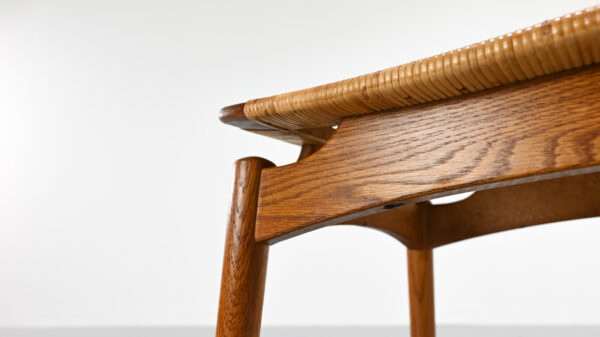Stool designed by Sigfred Omann for Ølholm Møbelfabrik, Denmark, in the 1950s.