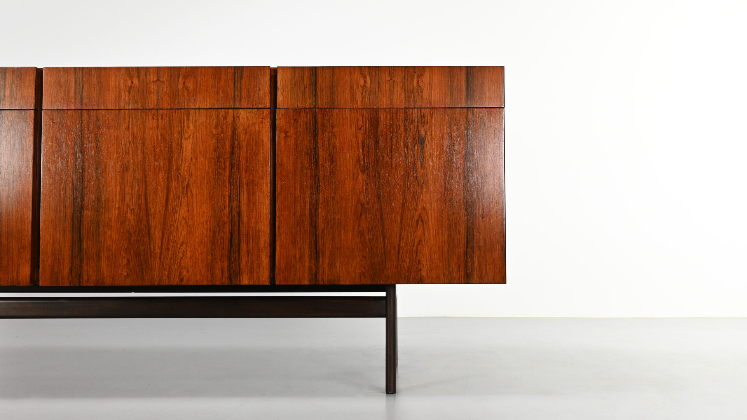 Ib Kofod-Larsen, Rosewood Credenza. Denmark, C.1960